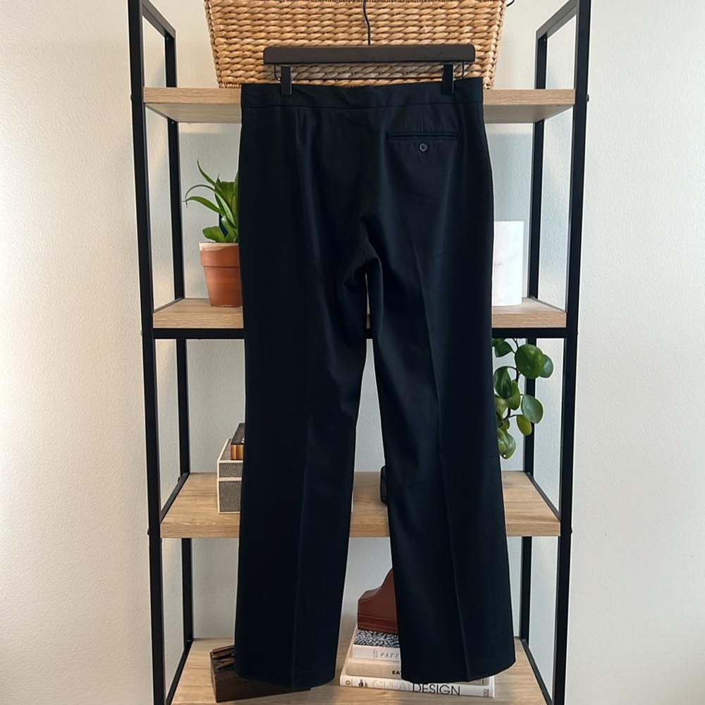 Express Vintage Editor Flare Mid-Rise Woven Dress Pant Trouser, 9/ 10 - Picture 6 of 10